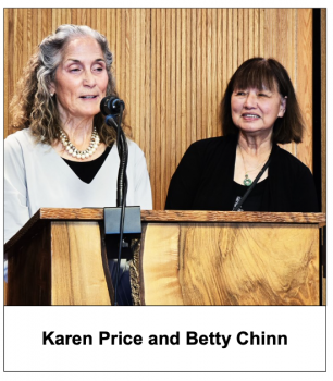 Karen Price and Betty Chinn