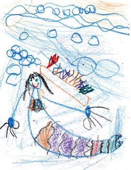 Ava Shroeder, Age 5, The Mermaid